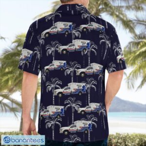 Stanton, Michigan, Montcalm County EMS Aloha Hawaiian Shirt Product Photo 2