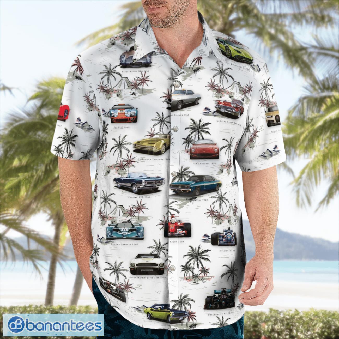 Racing Cars - Formula 1 Cars Beach Hawaiian Shirt Summer Gift Racing Cars - Formula 1 Cars Beach Hawaiian Shirt Summer Gift Product Photo 4