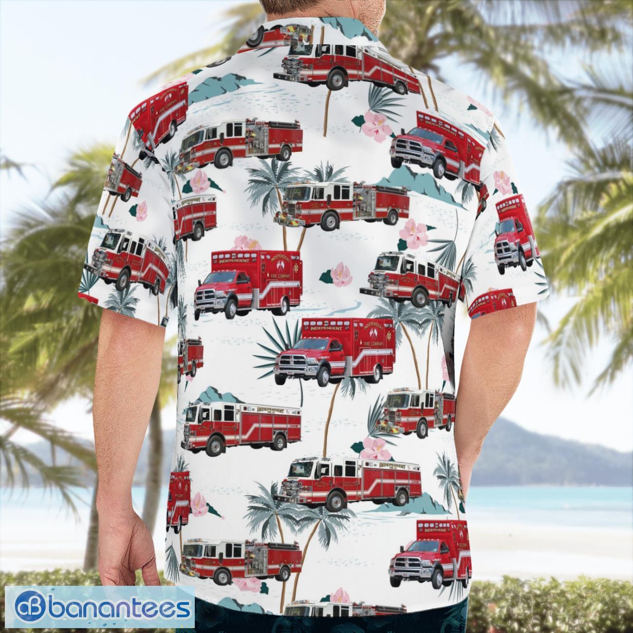 ranson west virginia independent fire company hawaiian shirt summer beach shirt 1 image Ranson, West Virginia, Independent Fire Company Hawaiian Shirt Summer Beach Shirt Product Photo 2