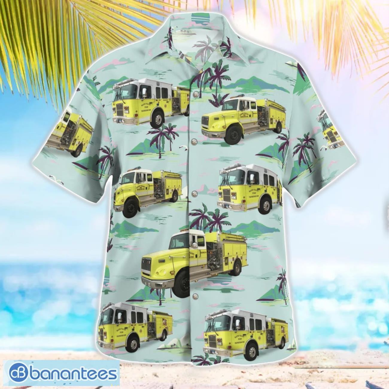 rapid valley volunteer fire department 3d hawaiian shirt 2 image Rapid Valley Volunteer Fire Department 3D Hawaiian Shirt Product Photo 3