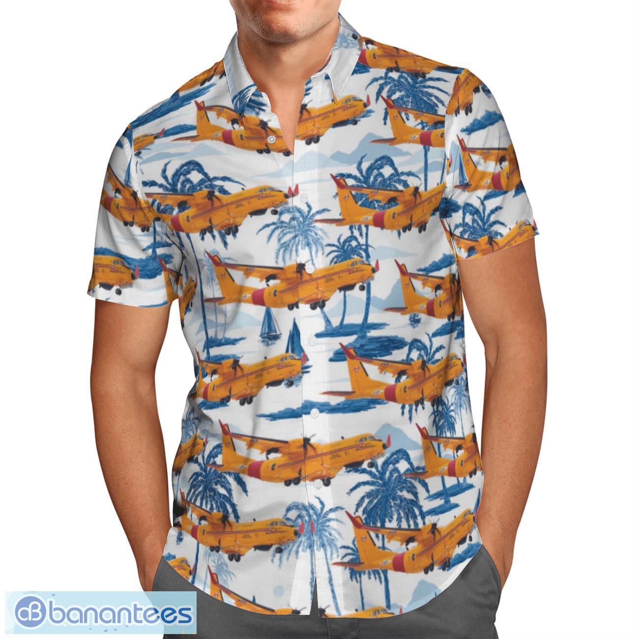 rcaf airbus cc 295 sar hawaiian shirt beach summer shirt 1 image RCAF Airbus CC-295 SAR Hawaiian Shirt Beach Summer Shirt Product Photo 2