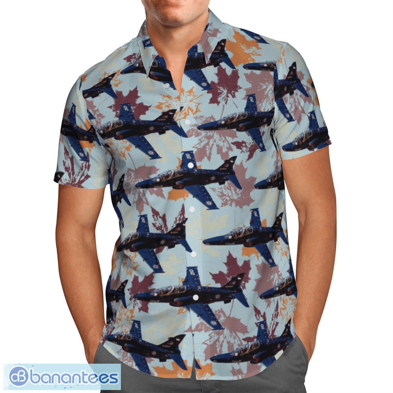 rcaf bae systems ct 155 hawk hawaiian shirt beach summer shirt 1 image RCAF BAE Systems CT-155 Hawk Hawaiian Shirt Beach Summer Shirt Product Photo 2