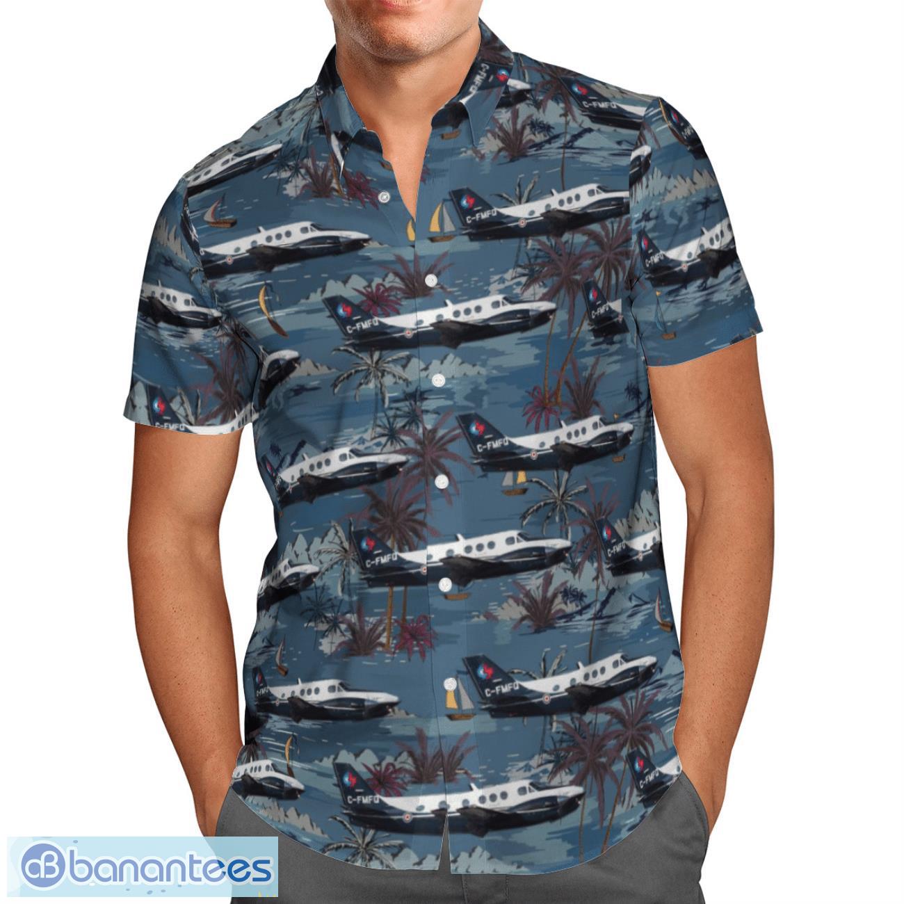 rcaf beechcraft c 90b king air hawaiian shirt beach summer shirt 1 image RCAF Beechcraft C-90B King Air Hawaiian Shirt Beach Summer Shirt Product Photo 2