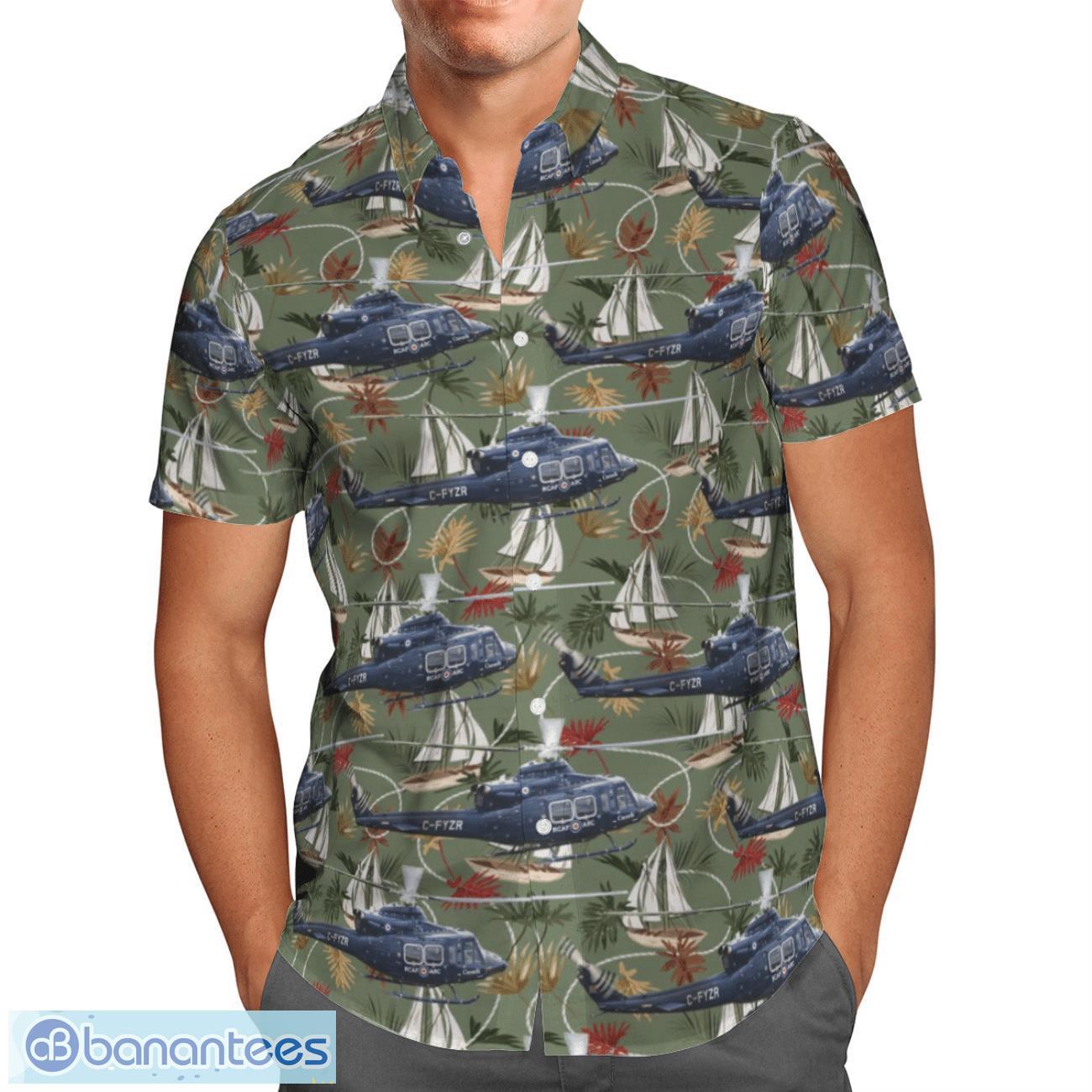 rcaf bell 412cf hawaiian shirt beach summer shirt 1 image RCAF Bell 412CF Hawaiian Shirt Beach Summer Shirt Product Photo 2