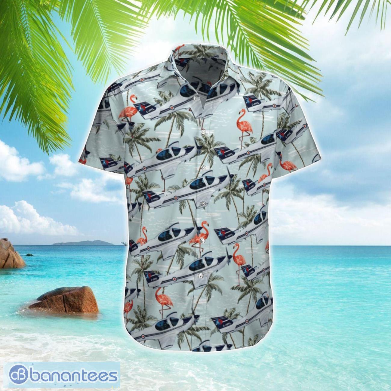 rcaf grob g120a hawaiian shirt beach summer shirt image RCAF Grob-G120A Hawaiian Shirt Beach Summer Shirt Product Photo 1