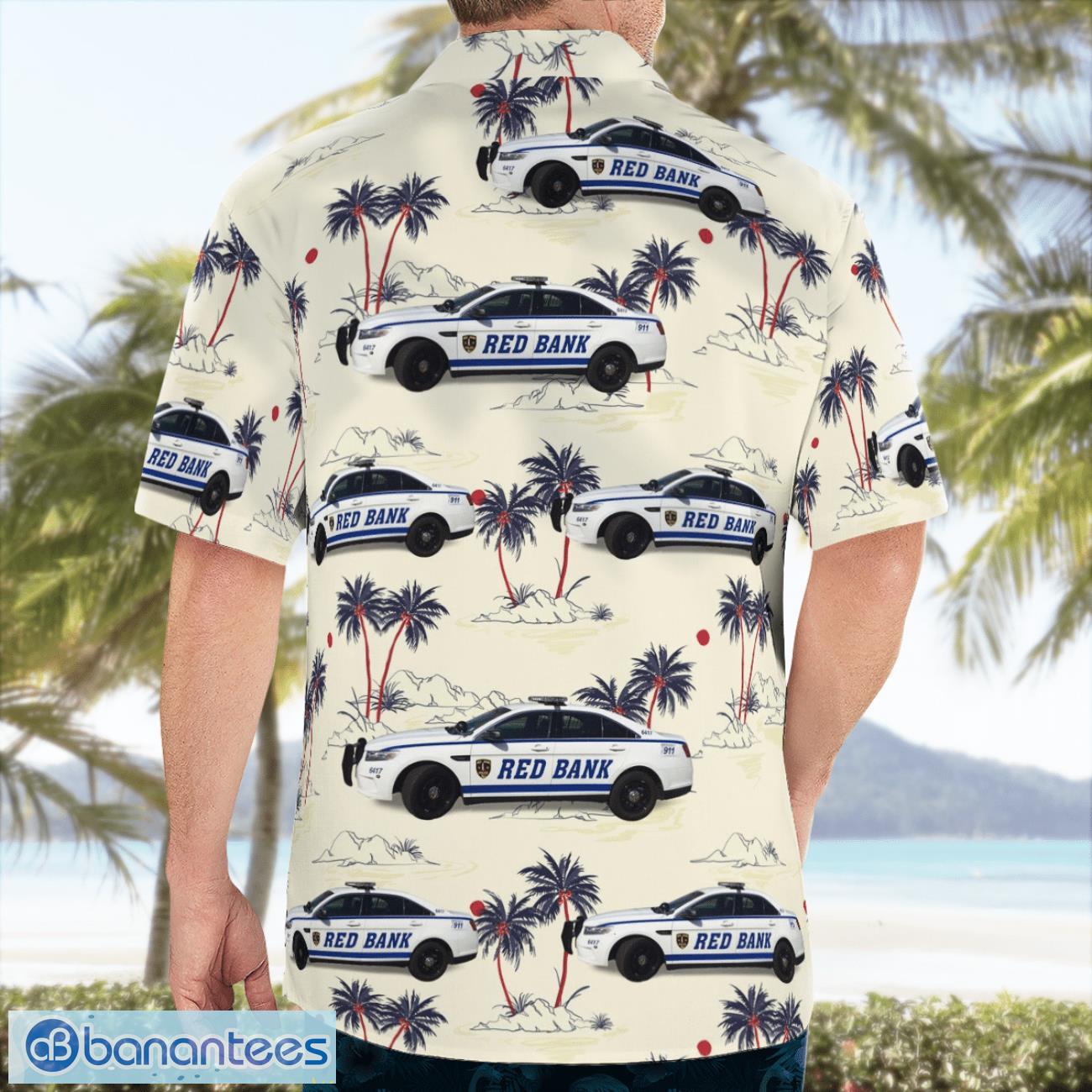red bank police department new jersey 3d hawaiian shirt 1 image Red Bank Police Department, New Jersey 3D Hawaiian Shirt Product Photo 2