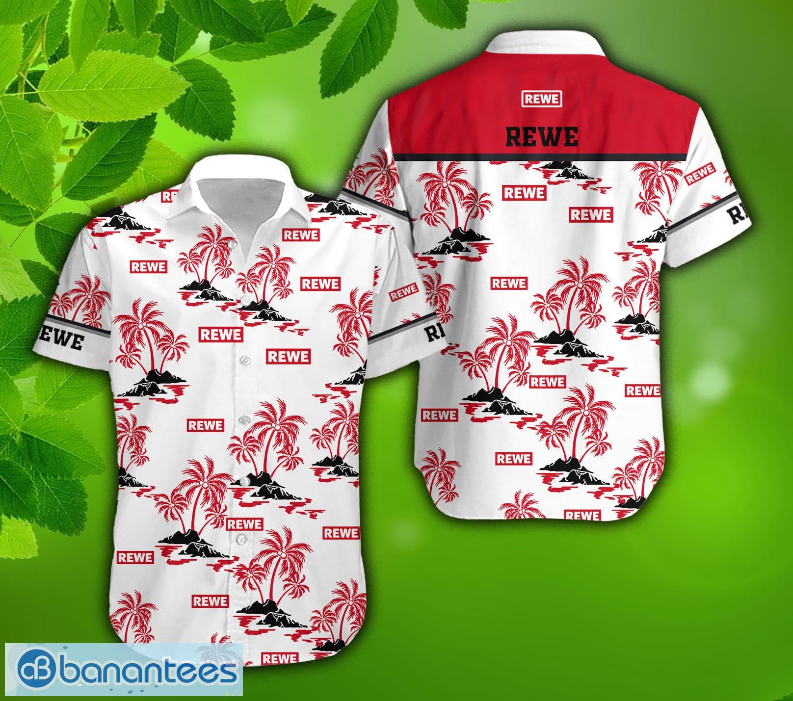 rewe logo handmade beach hawaiian beach shirt for summer holidays image Rewe Logo Handmade Beach Hawaiian Beach Shirt For Summer Holidays - rewe Logo Handmade Beach Hawaiian Beach Shirt For Summer