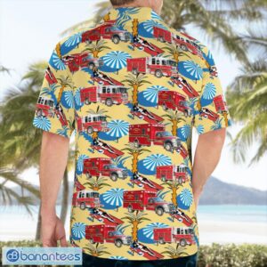 Titusville, Florida, Titusville Fire Department Aloha Hawaiian Shirt Product Photo 1