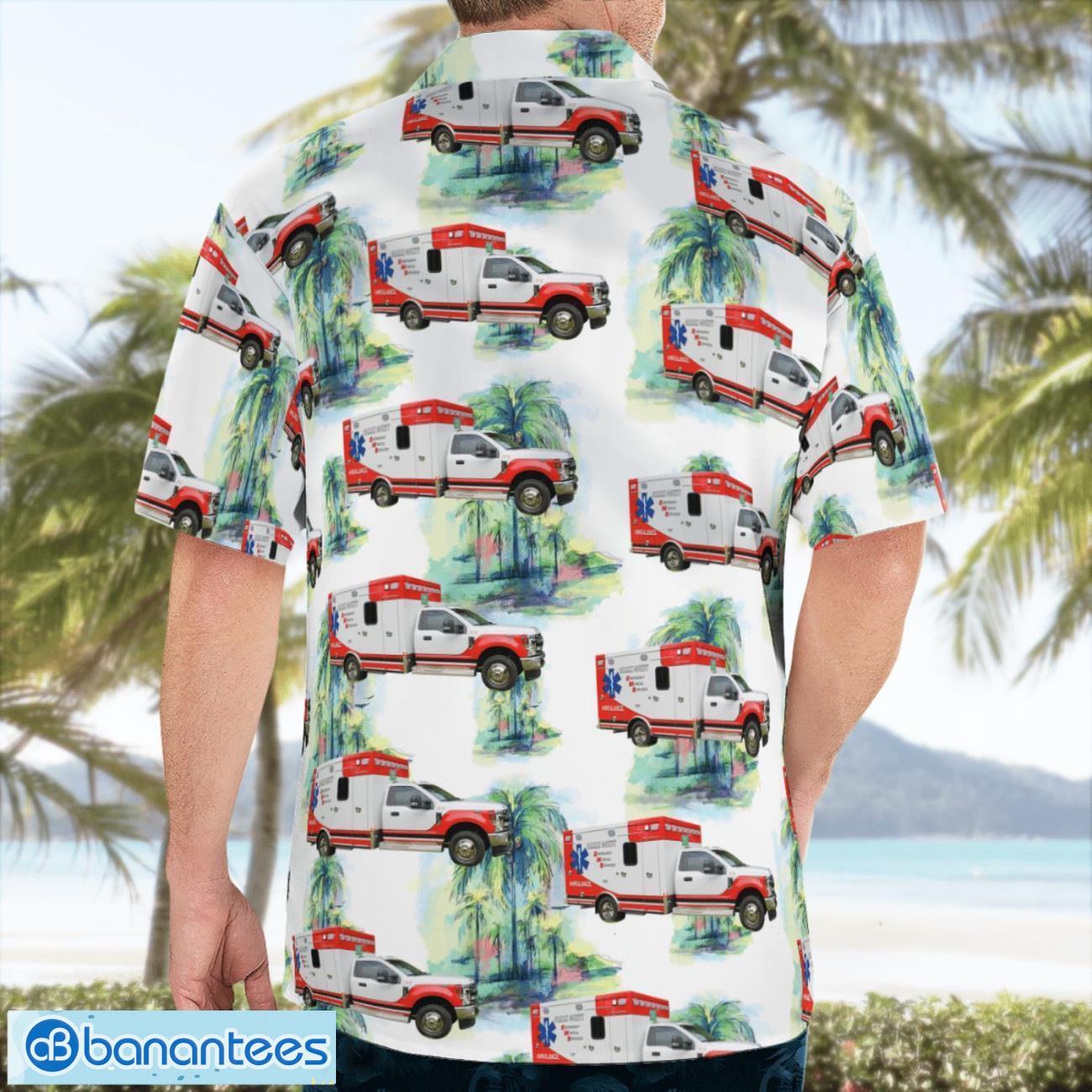 robinsville north carolina graham county emergency services 3d hawaiian shirt gift for summer 1 image Robinsville, North Carolina, Graham County Emergency Services 3D Hawaiian Shirt Gift For Summer Product Photo 2