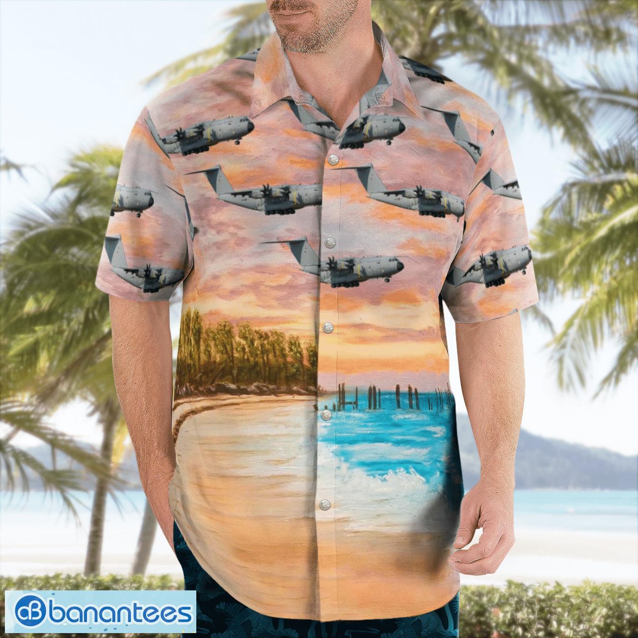royal air force airbus a400m atlas c1 hawaiian shirt beach summer shirt 2 image Royal Air Force Airbus A400M Atlas C1 Hawaiian Shirt Beach Summer Shirt Product Photo 3
