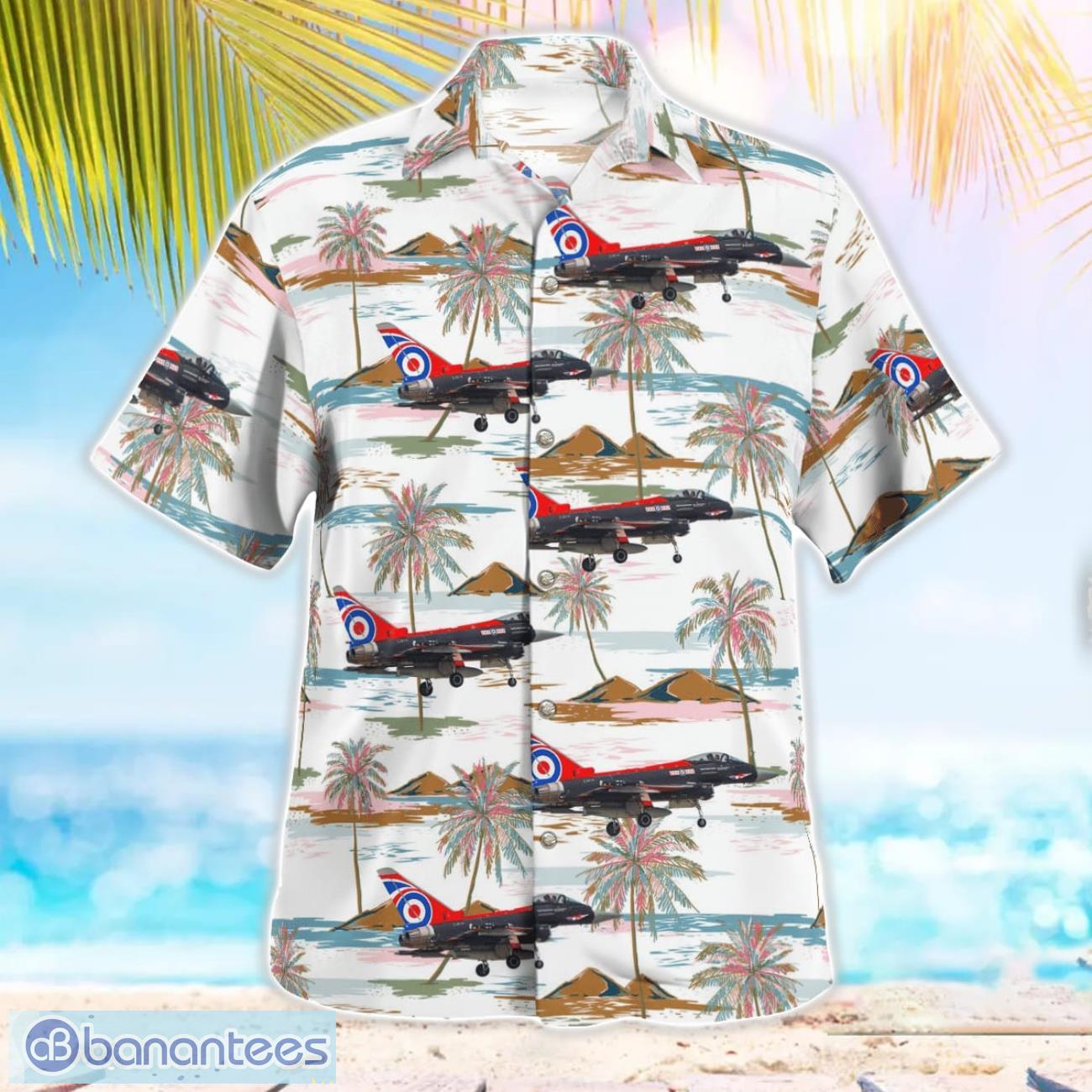 royal air force eurofighter typhoon fgr4 aloha hawaiian shirt 1 image Royal Air Force Eurofighter Typhoon FGR.4 Aloha Hawaiian Shirt Product Photo 2
