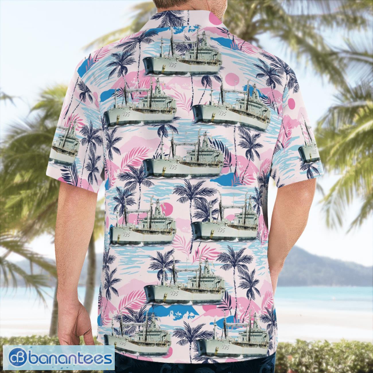 Royal Australian Navy HMAS Westralia (O 195) Aloha Hawaiian Shirt Royal Australian Navy HMAS Westralia (O 195) Aloha Hawaiian Shirt Product Photo 2