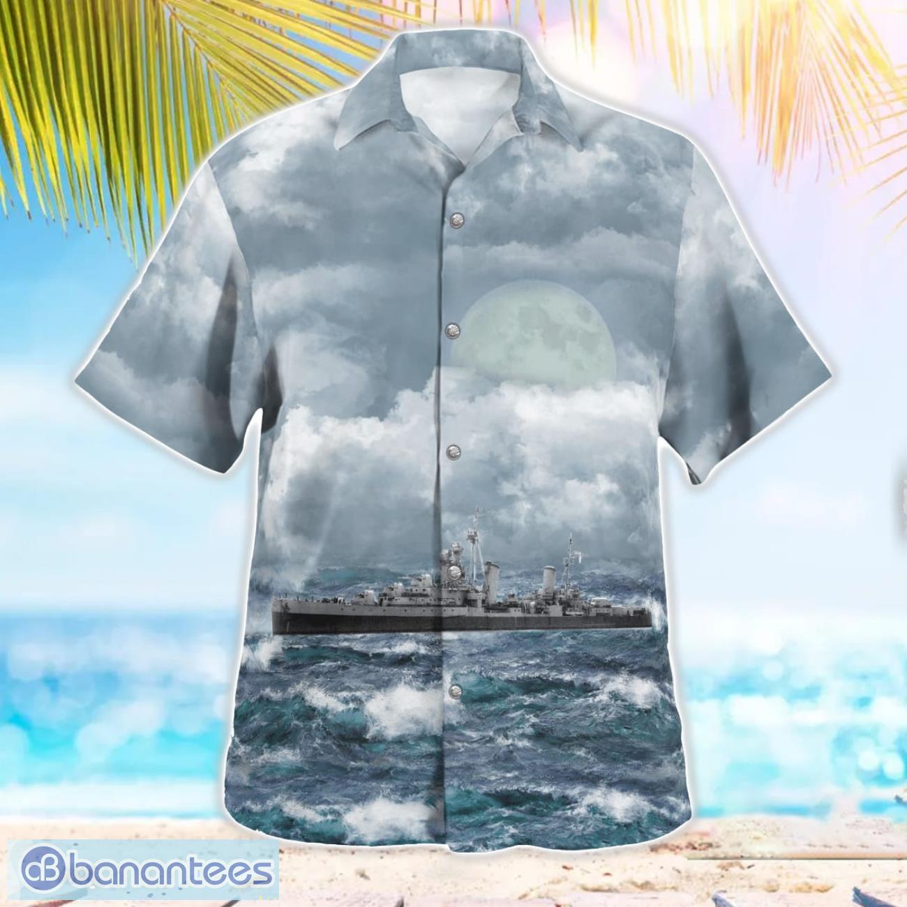 Royal Navy HMS Sirius (82) 3D Summer Aloha Hawaiian Shirt Royal Navy HMS Sirius (82) 3D Summer Aloha Hawaiian Shirt Product Photo 3