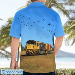 Queensland Rail (QR) Light Engine Hawaiian Shirt Beach Summer Shirt Product Photo 2