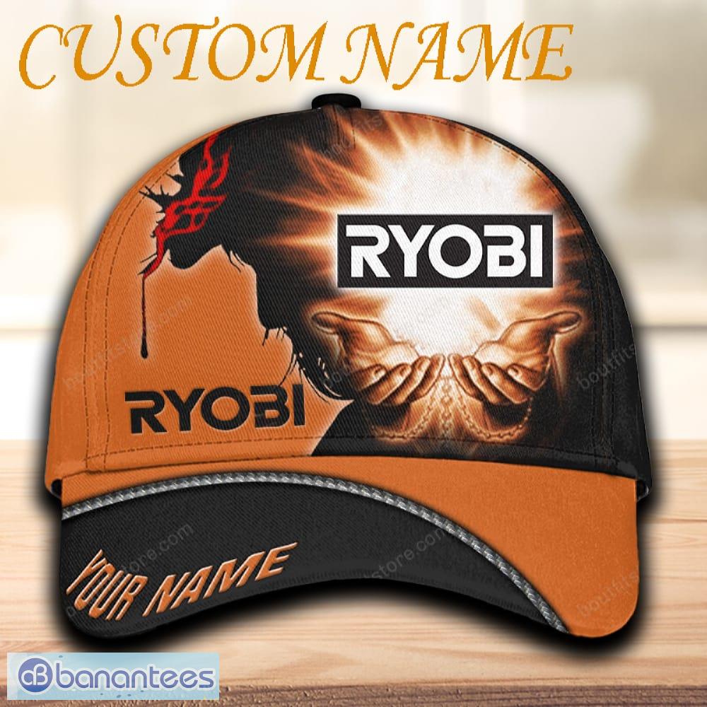 ryobi soft 3d hat and cap orange full print custom name image Ryobi Soft 3D Hat And Cap Orange Full Print Custom Name - Ryobi Soft 3D Hat And Cap Orange Full Print Custom Name