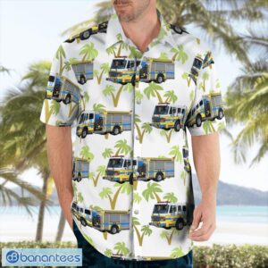 Ventura County Fire Department, California Hawaiian Shirt Button Summer Shirt Product Photo 3