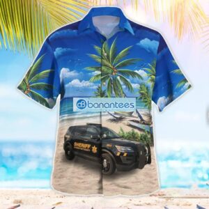 Schenectady County Sheriff Hawaiian Shirt Beach Summer Shirt Product Photo 2