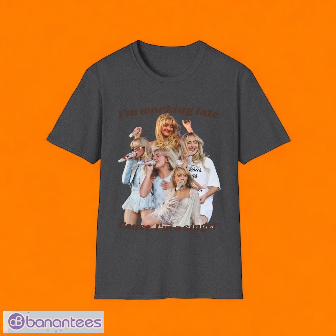 sabrina carpenter vintage comfy t shirt 2 image Sabrina Carpenter Vintage Comfy T-Shirt Product Photo 3