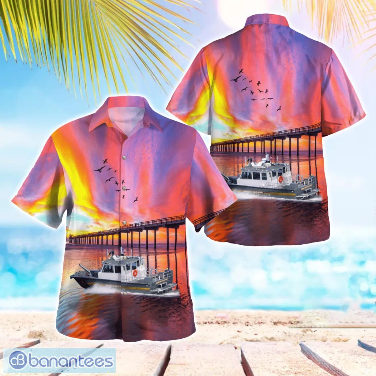 san joaquin county sheriff boating safety unit beach hawaiian shirt summer gift image San Joaquin County Sheriff Boating Safety Unit Beach Hawaiian Shirt Summer Gift Product Photo 1