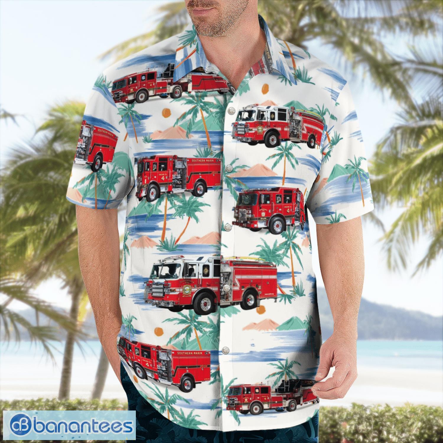 sausalito-california-southern-marin-fire-district-hawaiian-shirt-button-summer-shirt-3.jpg Sausalito, California, Southern Marin Fire District Hawaiian Shirt Button Summer Shirt Product Photo 4
