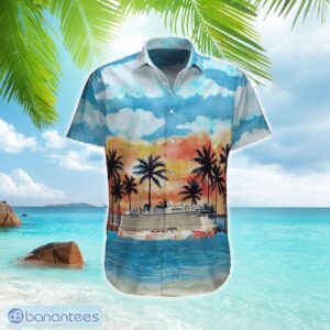 NCL Norwegian Cruise Line Norwegian Joy Tropical Hawaiian Shirt Beach Summer Shirt Product Photo 1