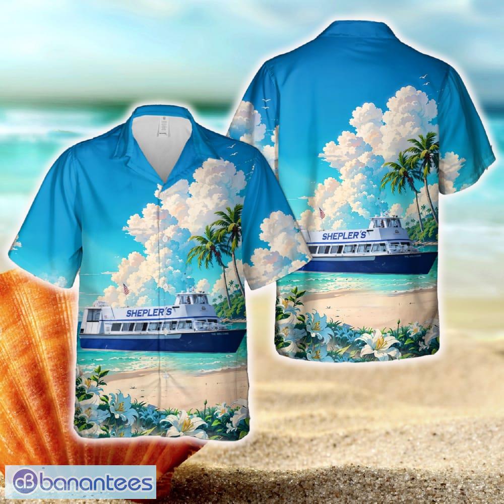 Shepler s mackinac island ferry the welcome hawaiian shirt tropical