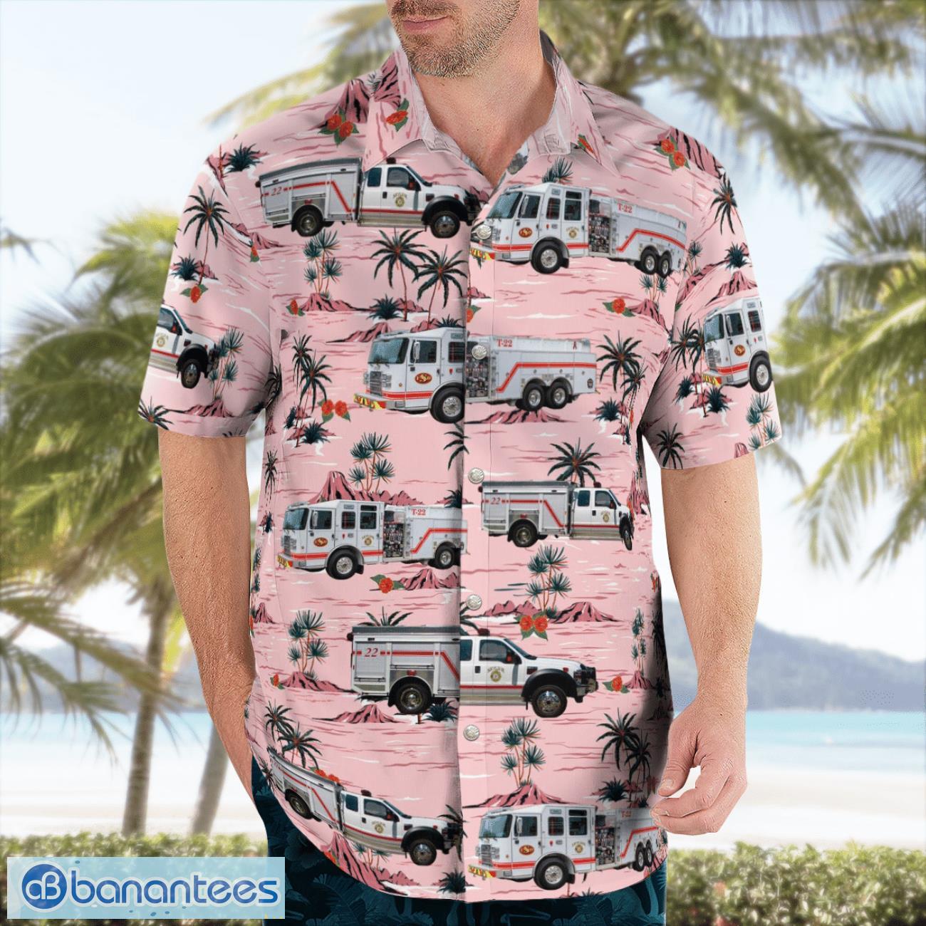 Skyline Fire Rescue, Florida Beach Hawaiian Shirt Summer Gift Skyline Fire Rescue, Florida Beach Hawaiian Shirt Summer Gift Product Photo 4