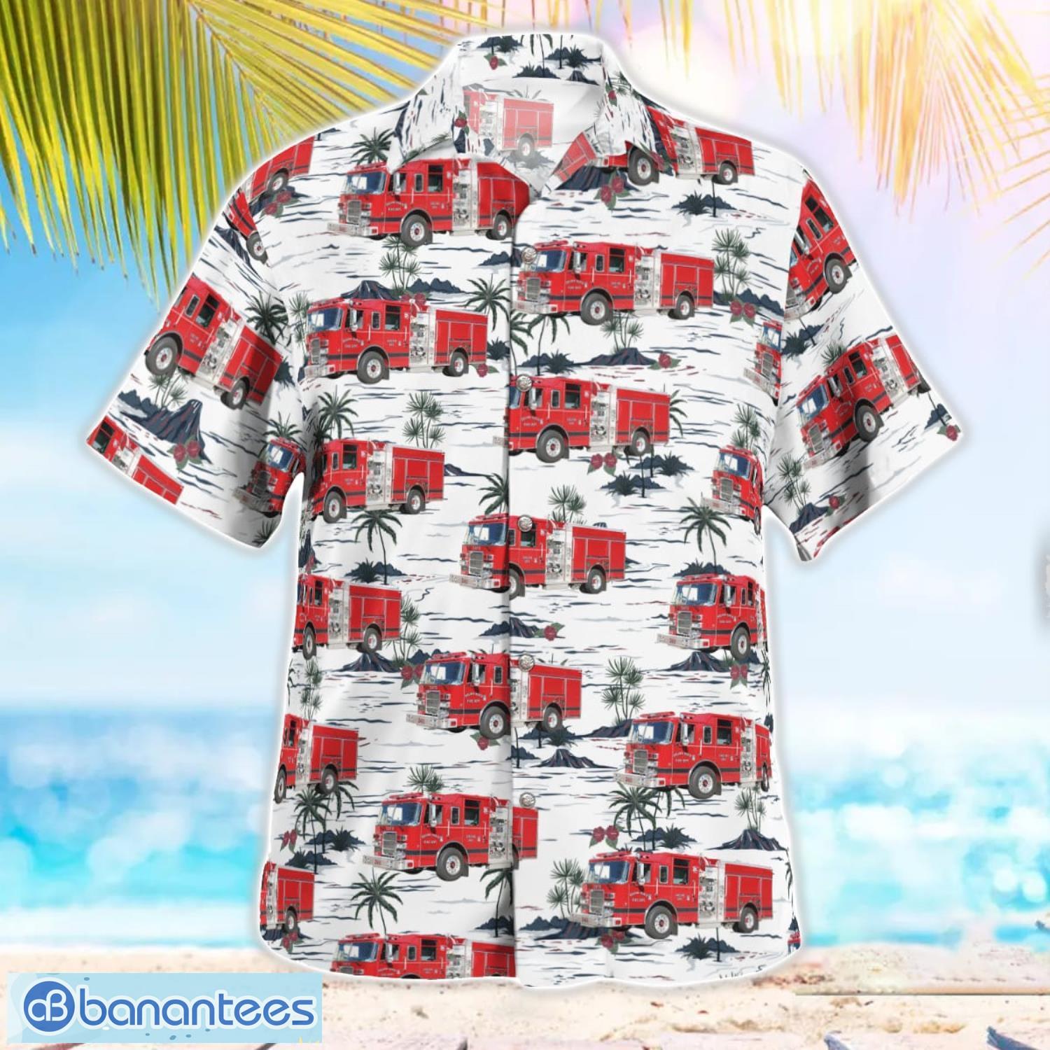solana beach california solana beach fire department hawaiian shirt button summer shirt 2 image Solana Beach, California, Solana Beach Fire Department Hawaiian Shirt Button Summer Shirt Product Photo 3