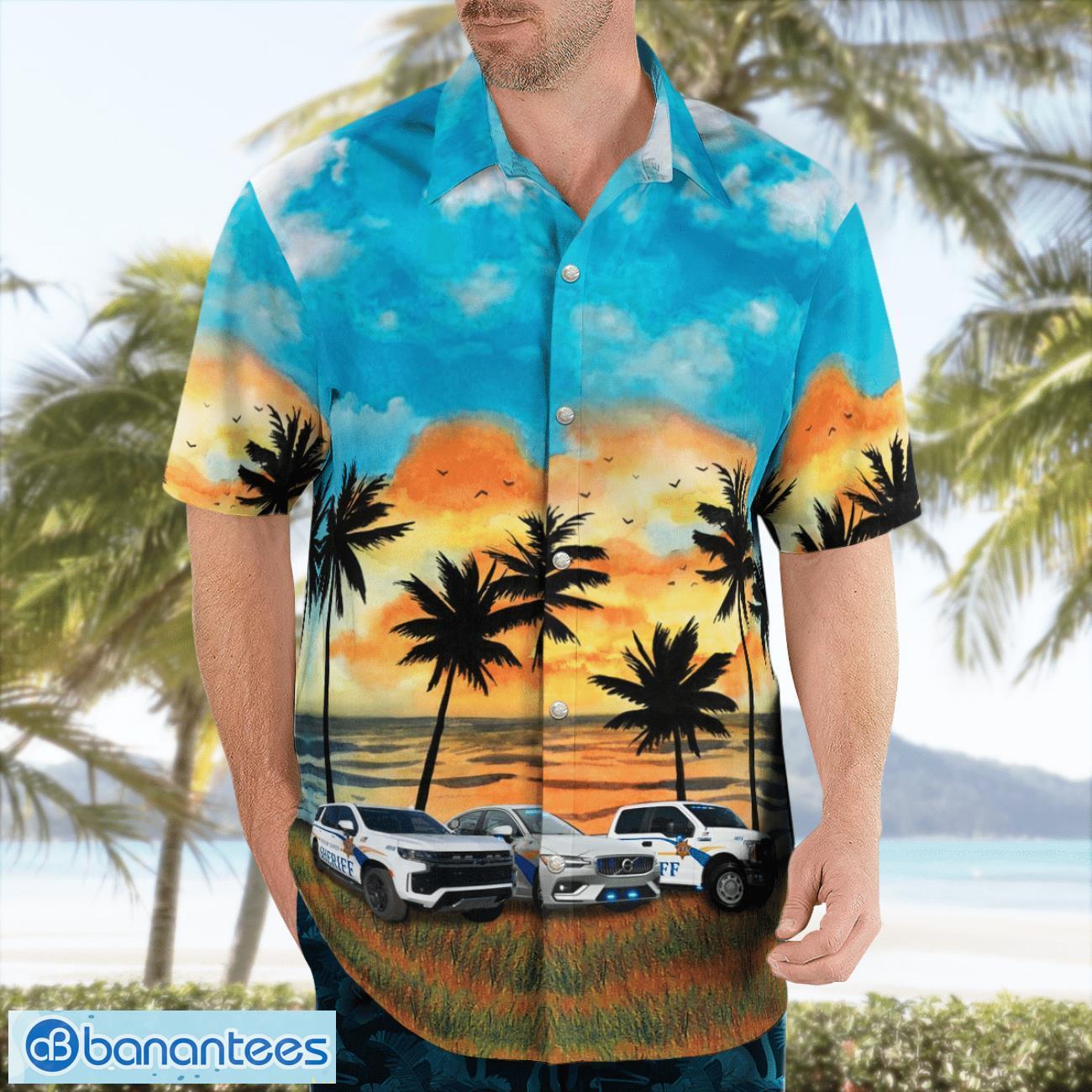 south carolina berkeley county sheriff aloha hawaiian shirt 2 image South Carolina, Berkeley County Sheriff Aloha Hawaiian Shirt Product Photo 3