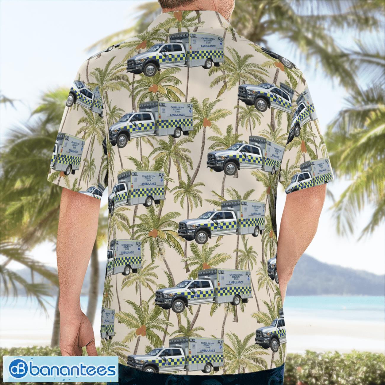 South Carolina, Charleston County EMS Hawaiian Shirt Men Women Beach Shirt South Carolina, Charleston County EMS Hawaiian Shirt Men Women Beach Shirt Product Photo 2
