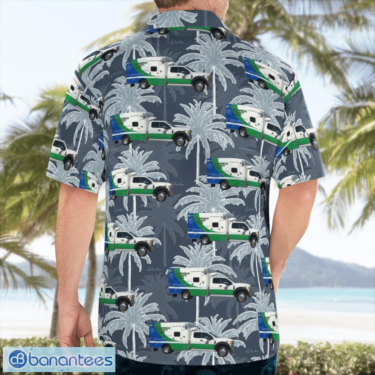 south carolina greenville county ems type 1 hawaiian shirt men women beach shirt 1 image South Carolina, Greenville County EMS Type 1 Hawaiian Shirt Men Women Beach Shirt Product Photo 2