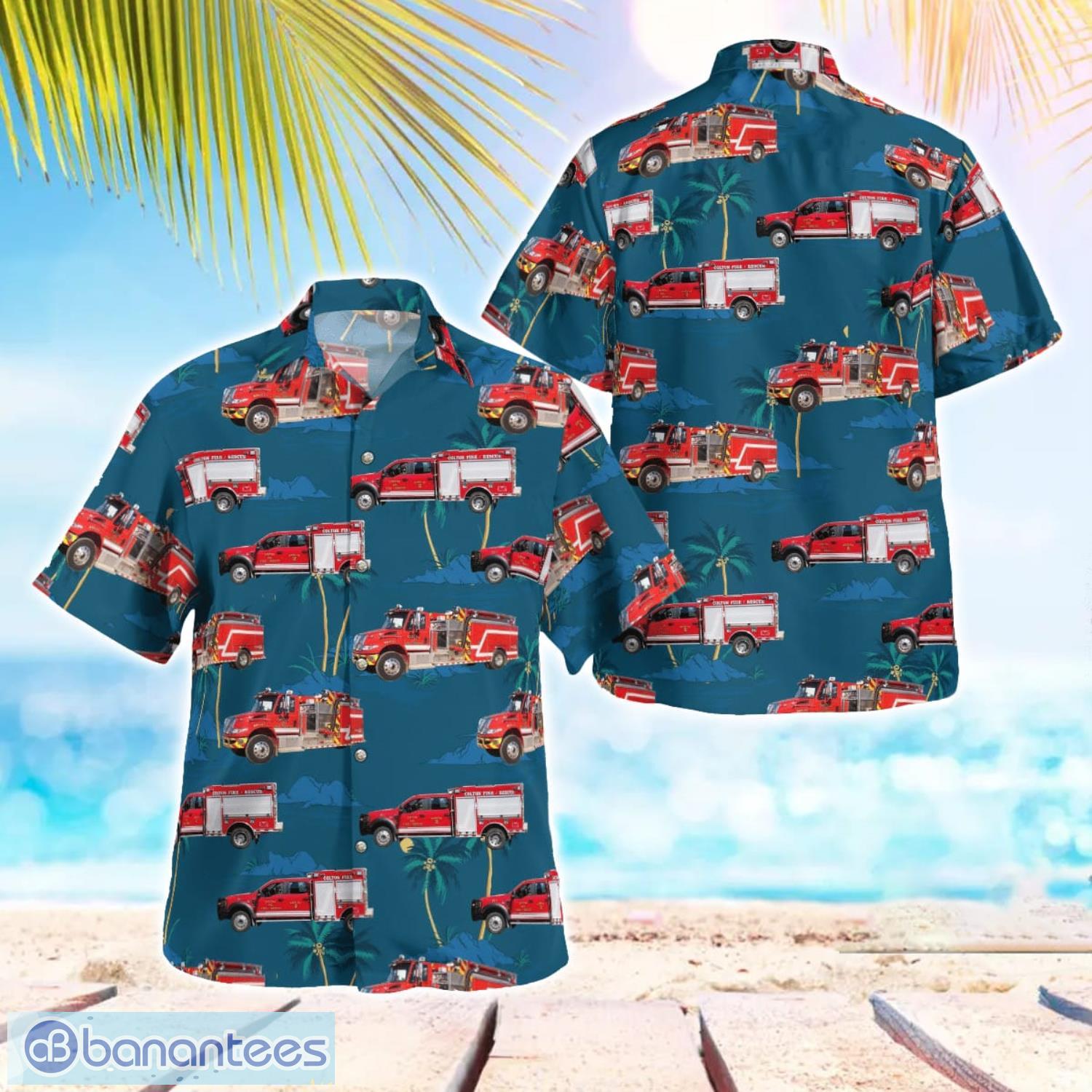 south dakota colton fire and rescue 3d hawaiian shirt gift for summer image South Dakota Colton Fire And Rescue 3D Hawaiian Shirt Gift For Summer Product Photo 1