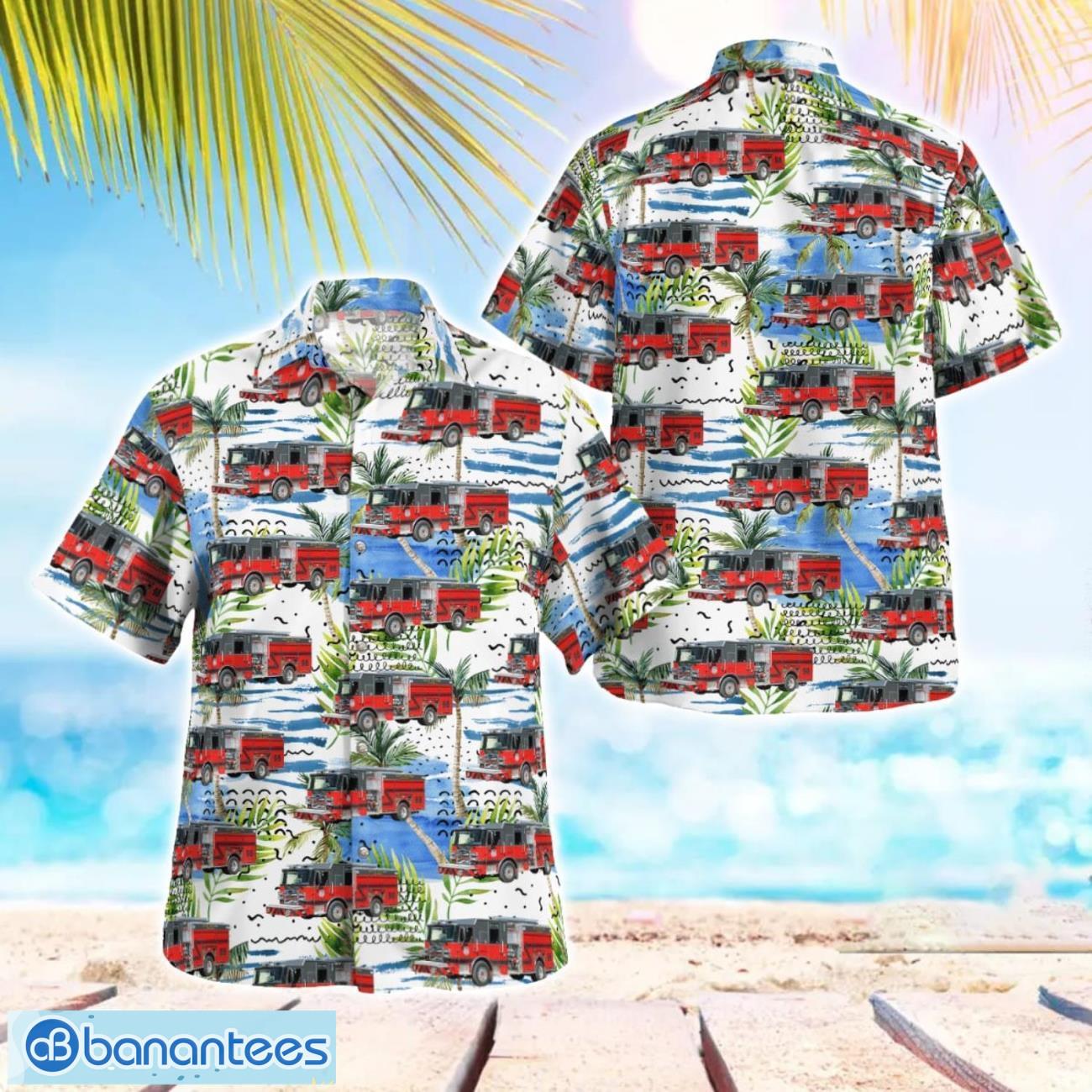 south daytona florida south daytona fire department 3d hawaiian shirt gift for summer image South Daytona, Florida, South Daytona Fire Department 3D Hawaiian Shirt Gift For Summer Product Photo 1