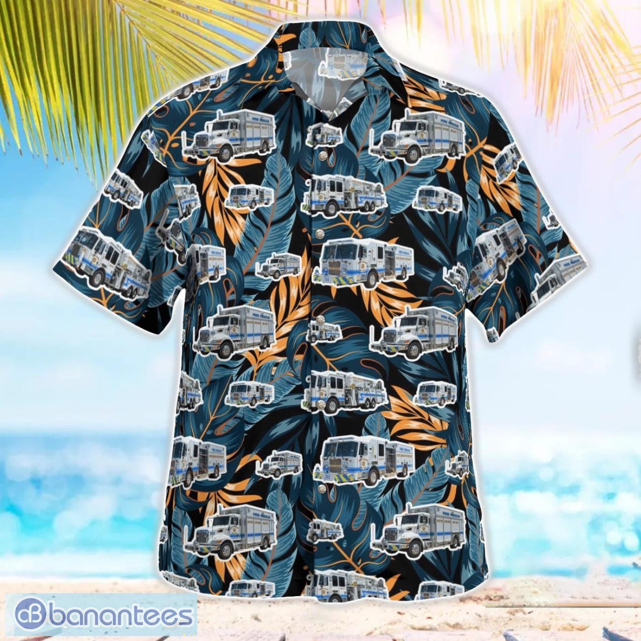 South Lynches Fire Department, South Carolina Hawaiian Shirt Beach Summer Shirt South Lynches Fire Department, South Carolina Hawaiian Shirt Beach Summer Shirt Product Photo 3