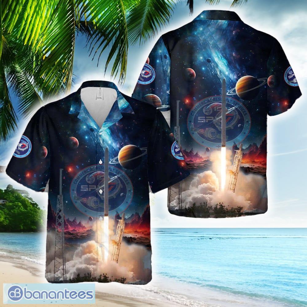 spacex crs 7 hawaiian shirt image SpaceX CRS-7 Hawaiian Shirt - SpaceX CRS-7 Hawaiian Shirt