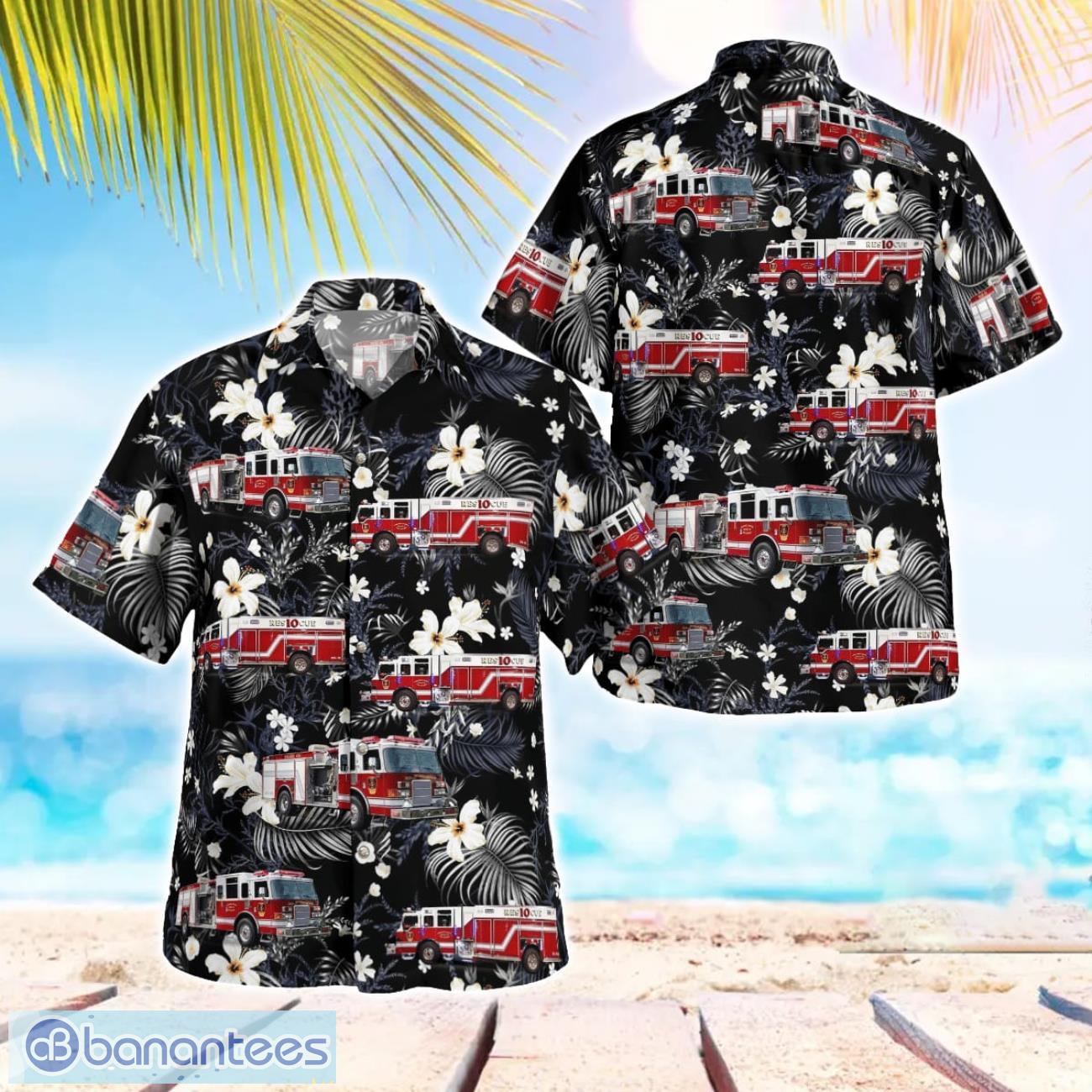 stanford heights fire department 3d summer aloha hawaiian shirt image Stanford Heights Fire Department 3D Summer Aloha Hawaiian Shirt Product Photo 1