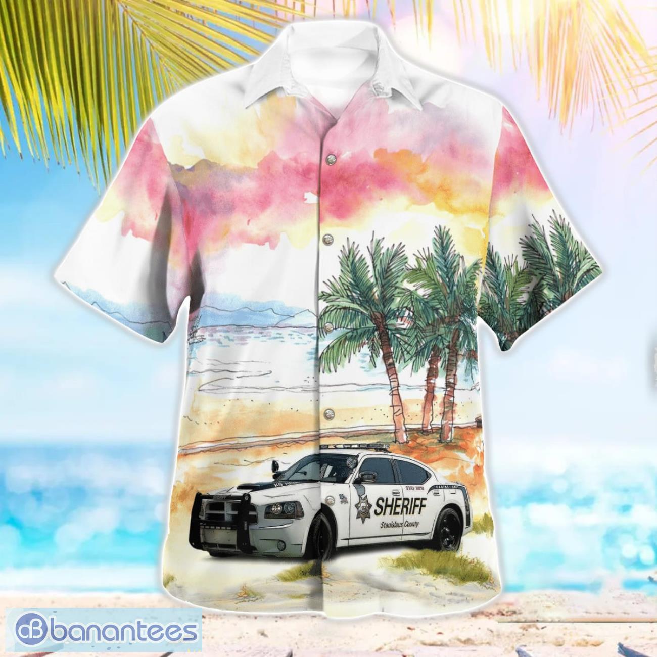 stanislaus county sheriff beach hawaiian shirt summer gift 2 image Stanislaus County Sheriff Beach Hawaiian Shirt Summer Gift Product Photo 3