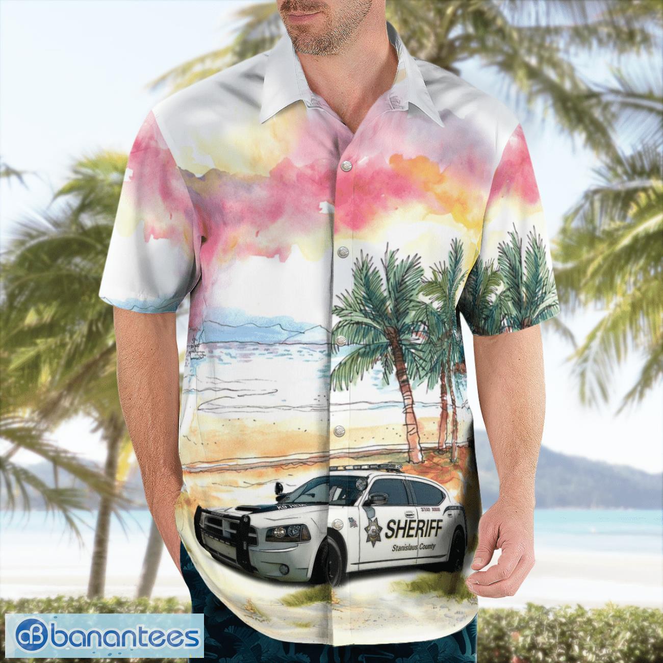Stanislaus County Sheriff Beach Hawaiian Shirt Summer Gift Stanislaus County Sheriff Beach Hawaiian Shirt Summer Gift Product Photo 4