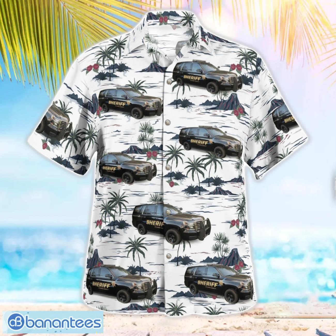 stearns county sheriff minnesota 3d hawaiian shirt 2 image Stearns County Sheriff, Minnesota 3D Hawaiian Shirt Product Photo 3