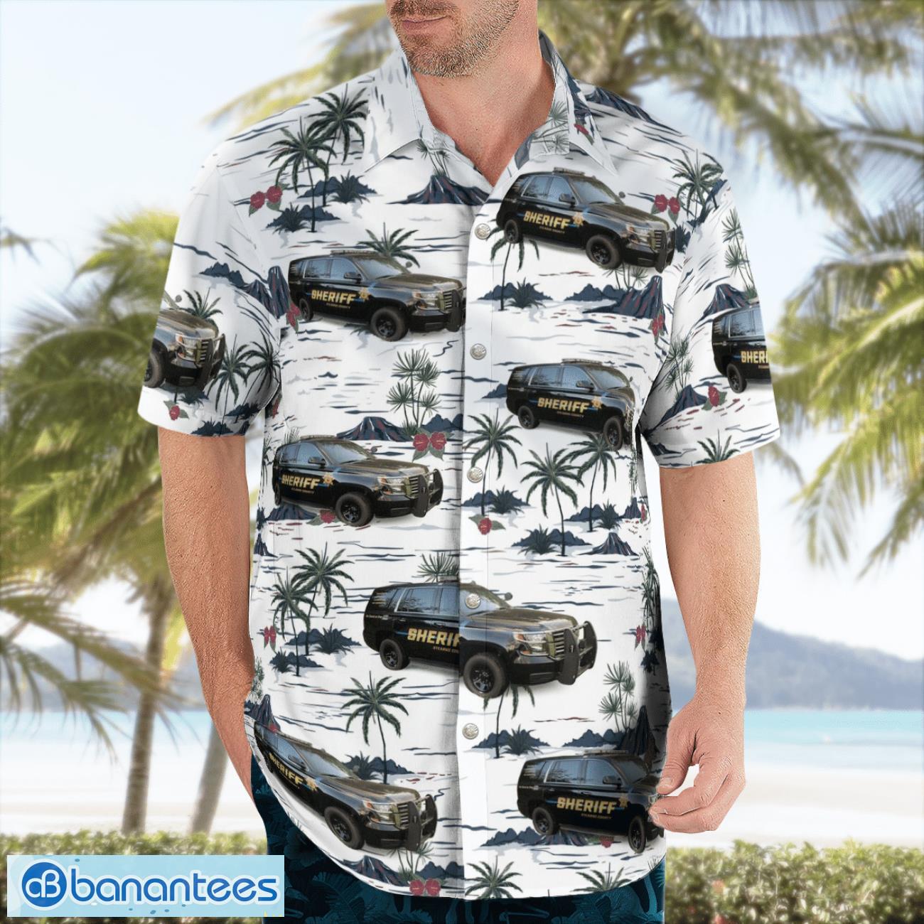 Stearns County Sheriff, Minnesota 3D Hawaiian Shirt Stearns County Sheriff, Minnesota 3D Hawaiian Shirt Product Photo 4