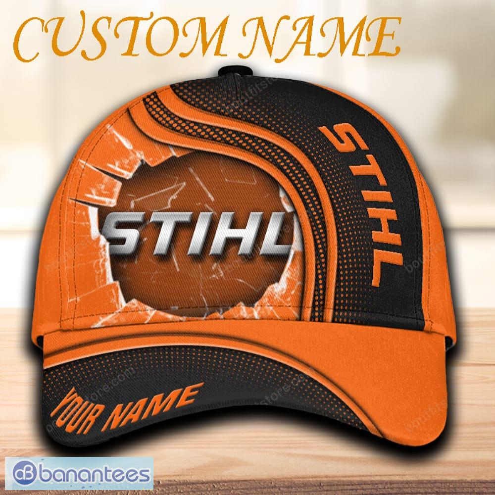 stihl cold 3d hat and cap orange full print custom name image Stihl Cold 3D Hat And Cap Orange Full Print Custom Name - Stihl Cold 3D Hat And Cap Orange Full Print Custom Name