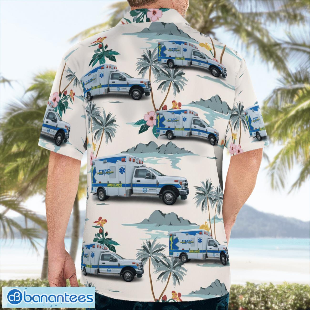 Sumner County EMS Beach Hawaiian Shirt Summer Gift Sumner County EMS Beach Hawaiian Shirt Summer Gift Product Photo 4