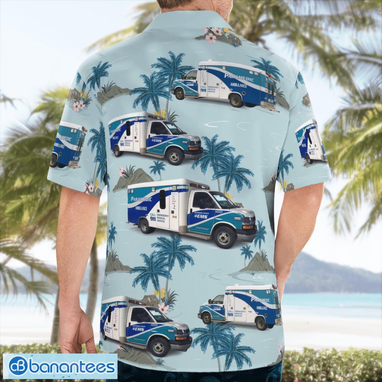 superior north ems 3d summer aloha hawaiian shirt 1 image Superior North EMS 3D Summer Aloha Hawaiian Shirt Product Photo 2