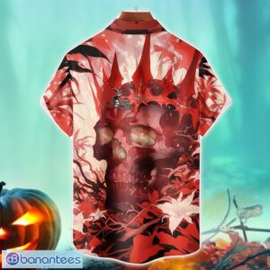 Cleveland Browns NFL Skull Halloween Hawaiian Shirt Special Gift For Fans Product Photo 2