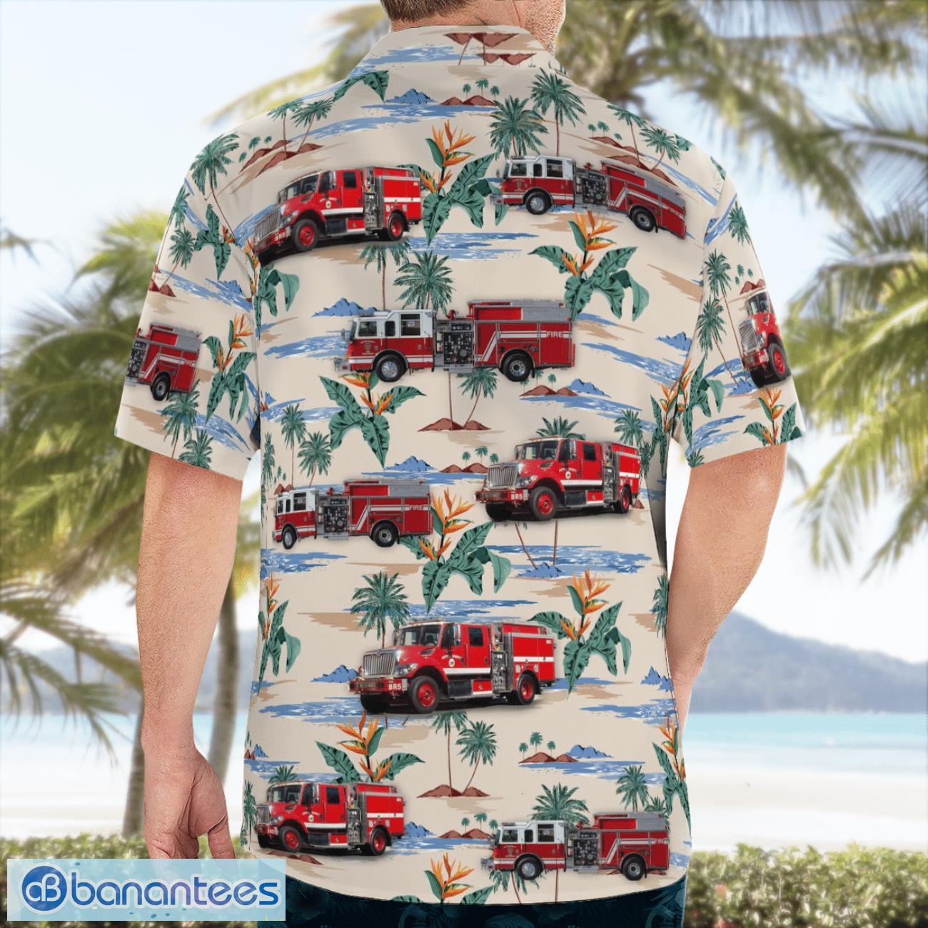 Sutter County Fire Department Beach Hawaiian Shirt Gift For Summer Holiday Sutter County Fire Department Beach Hawaiian Shirt Gift For Summer Holiday Product Photo 2