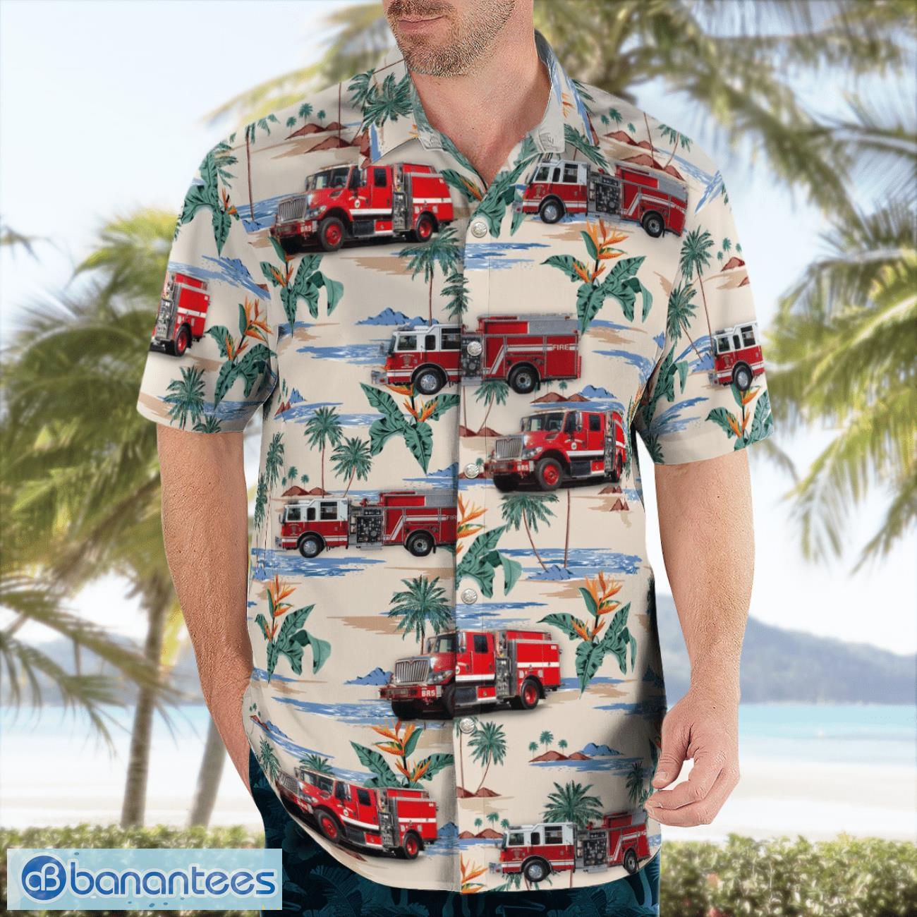 Sutter County Fire Department Beach Hawaiian Shirt Gift For Summer Holiday Sutter County Fire Department Beach Hawaiian Shirt Gift For Summer Holiday Product Photo 4
