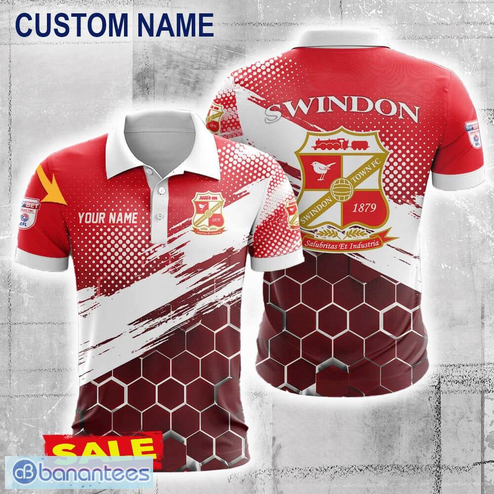 swindon town 3d polo shirt new trending for men women fans custom name image Swindon Town 3D Polo Shirt New Trending For Men Women Fans Custom Name - Swindon Town 3D Polo Shirt New Trending For Men Women Fans Custom Name