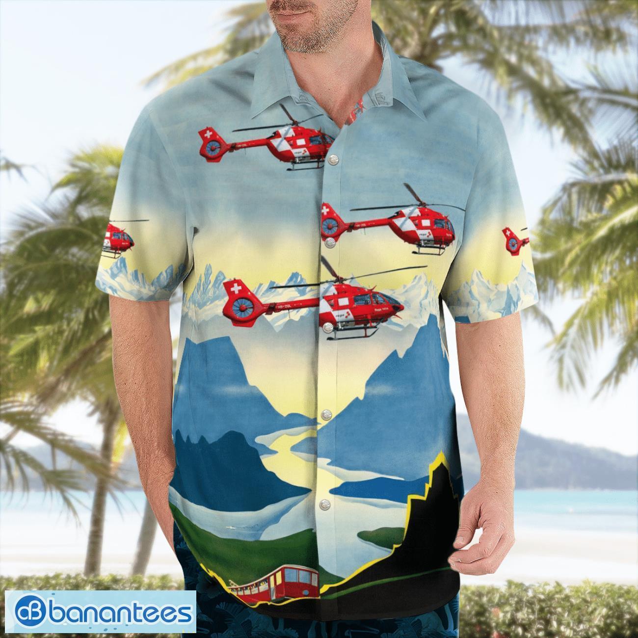 swiss-air-ambulance-airbus-helicopters-h145-beach-hawaiian-shirt-gift-for-summer-holiday-2.jpg Swiss Air Ambulance Airbus Helicopters H145 Beach Hawaiian Shirt Gift For Summer Holiday Product Photo 3