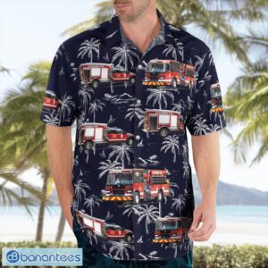 Vincennes Township Fire Department 3D Summer Aloha Hawaiian Shirt Product Photo 4