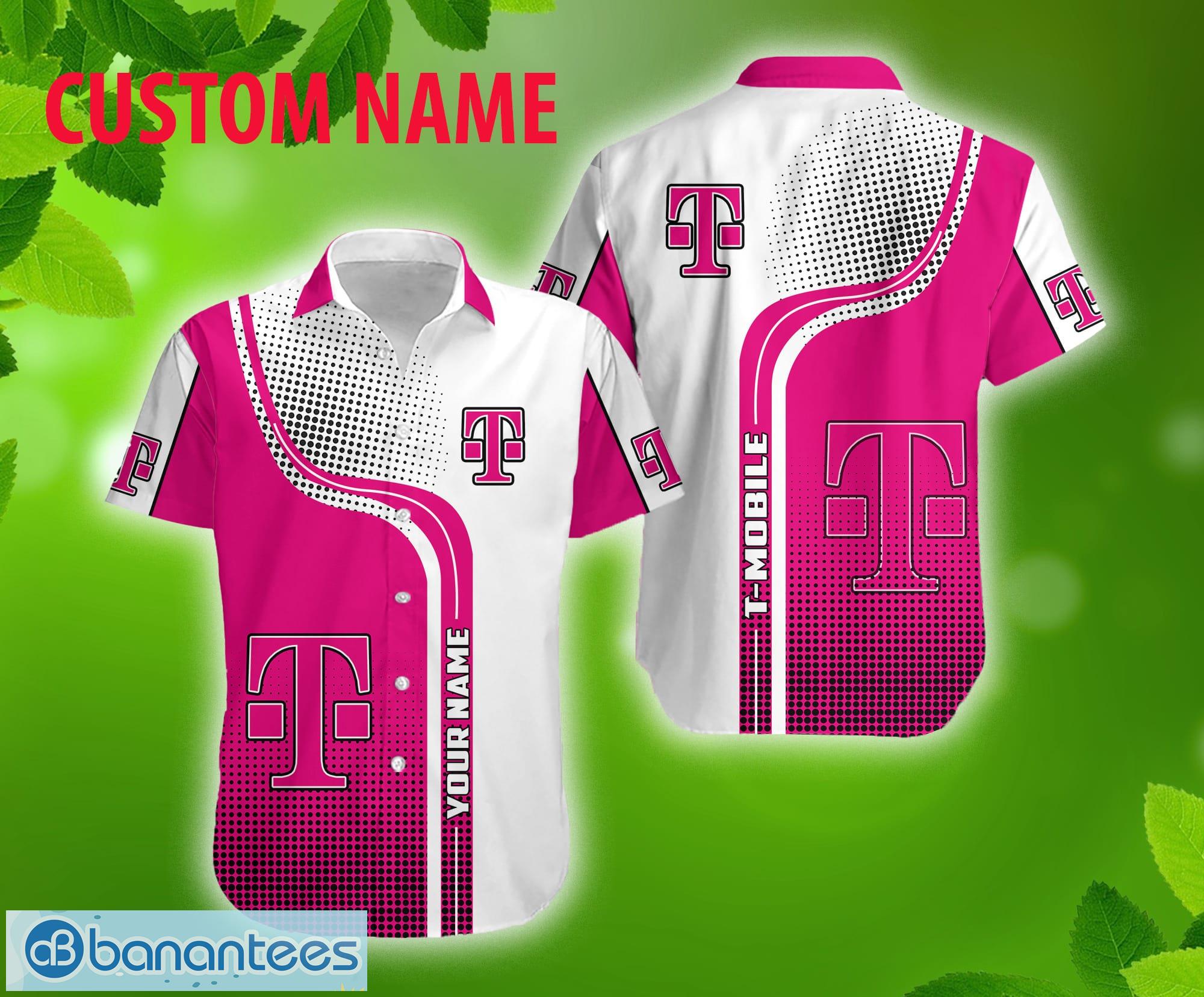 t mobile personalized name print brand 3d for men women summer gift hawaiian shirt image T-Mobile Personalized Name Print Brand 3D For Men Women Summer Gift Hawaiian Shirt - t-mobile Personalized Name Print Brand 3D Hawaiian Shirt Tropical Aloha For Mens